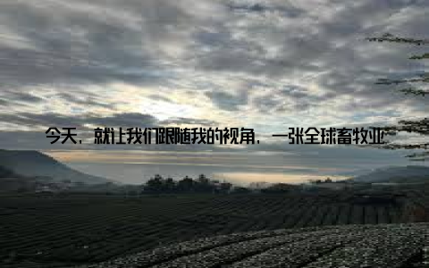 今天, 就让我们跟随我的视角, 一张全球畜牧业分布地图, 一探各国养殖规模及分布特征, 感受这份独特的世界养殖风采大家好, 我是小刘, 一名热爱农业的记者