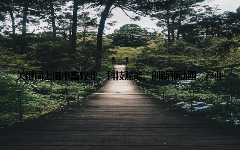 关键词上海市畜牧业、科技赋能、创新驱动四、产业融合, 多方共赢上海市畜牧业的发展, 不仅仅是单一产业的繁荣, 更是产业链的全面升级