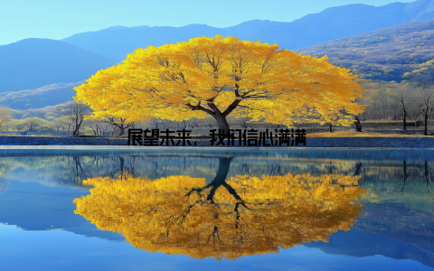 展望未来, 我们信心满满