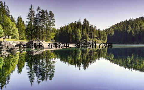 终于, 在期待中, 盛会拉开了序幕