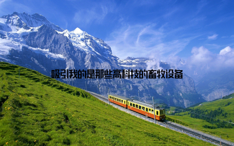 吸引我的是那些高科技的畜牧设备